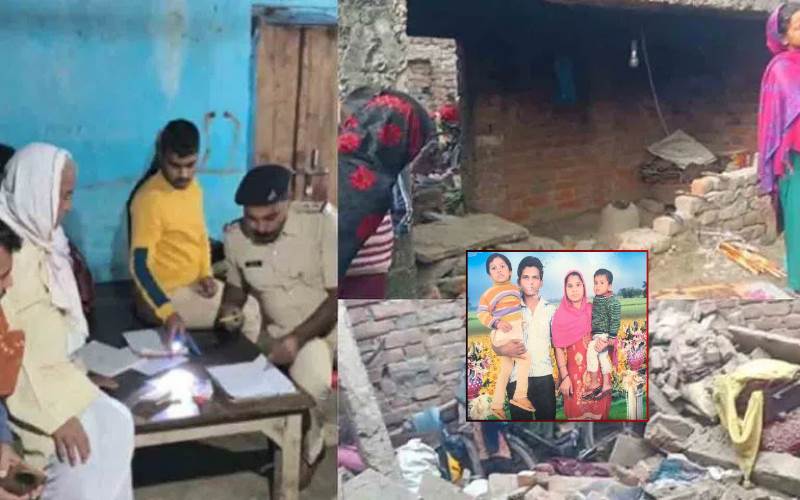  چھت گرنے سے ایک ہی خاندان کے 5 افراد کی موت، مہلوکین میں تین بچے بھی شامل 